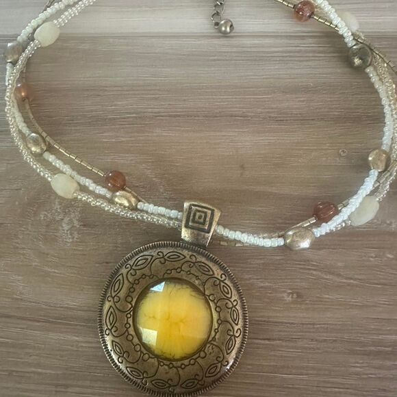 Boho/Festival Necklace Bundle (4) - Picture 5 of 6